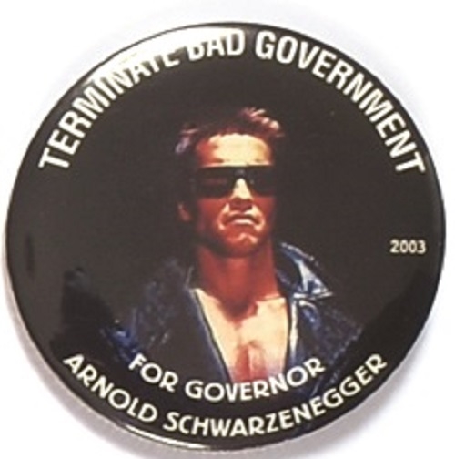 Schwarzenegger Terminate Bad Government