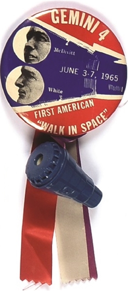 Gemini 4 Celluloid with Space Capsule