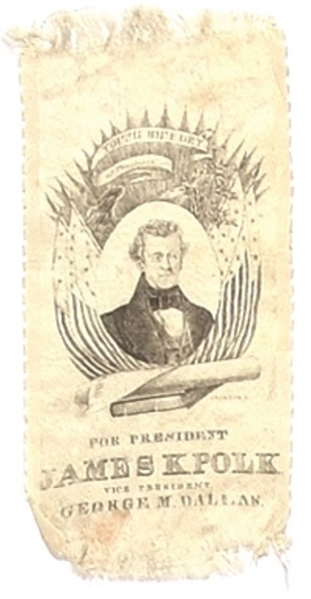 James K. Polk Rare Ribbon