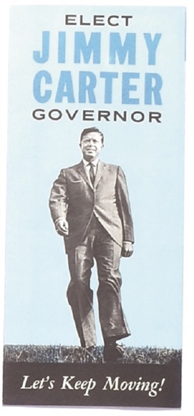 Elect Jimmy Carter Governor Pamphlet