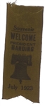 Harding West Coast Tour Ribbon