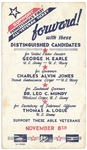 FDR Keep Pennsylvania Liberal Card