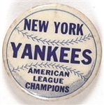 New York Yankees American League Champions
