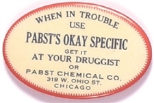 Pabst Chemical Co. Mirror