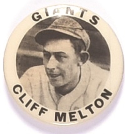 Cliff Melton, New York Giants 