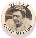 Cliff Melton, New York Giants 