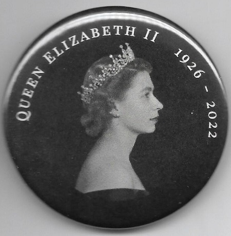 Queen Elizabeth II Memorial Pin