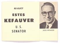 Re-Elect Kefauver Tennessee Campaign Card
