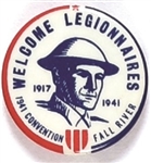 Welcome Legionnaires 1941 Convention
