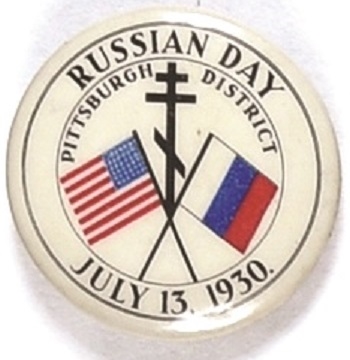 Russian Day 1930 Celluloid