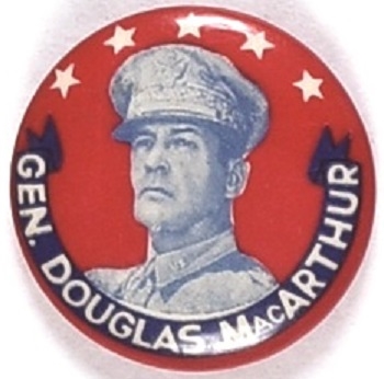 General MacArthur RWB Celluloid