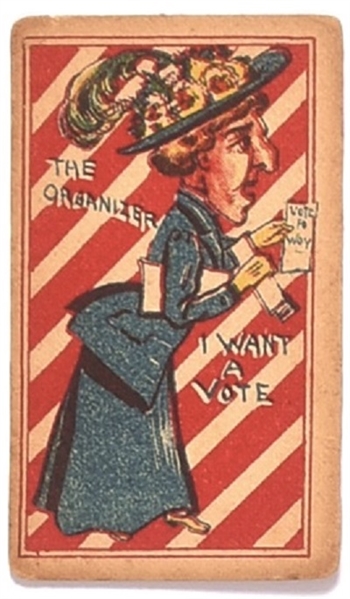Suffrage Card the Organizer