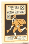 Vote Yes for Woman Suffrage 1915 Stamp
