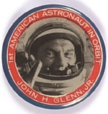John Glenn 1st American Astronaut in Orbit