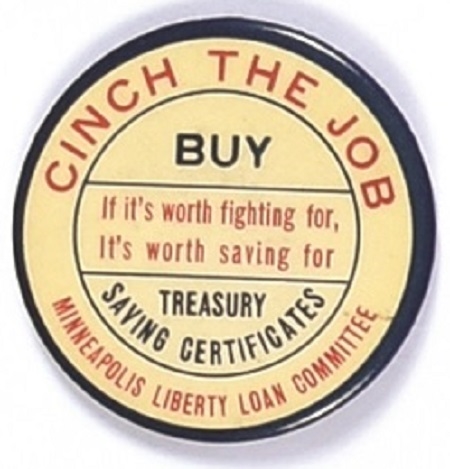 Cinch the Job Liberty Loan Celluloid