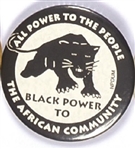 Black Power to the African Community