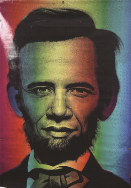 Abraham Obama Giant Banner