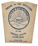 Drink to the Success Votes for Women Bottle Holder