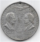 Polk, Dallas 1844 Jugate Medal