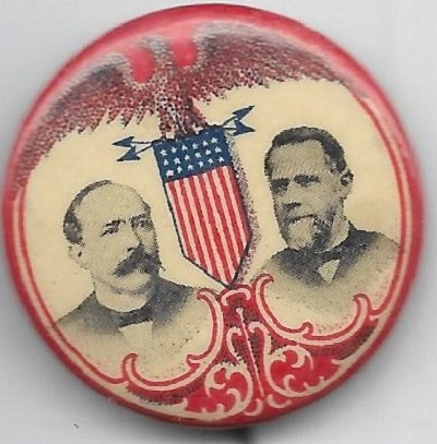 Parker, Davis Red Eagle and Shield Pin