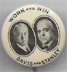 Davis and Stanley Work and Win