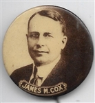 James M. Cox Larger Size Sepia Pin