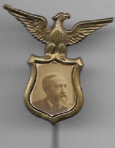 Benjamin Harrison Eagle Stickpin