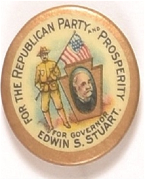 TR, Stuart for Governor of Pennsylvania