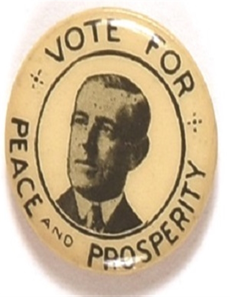 Wilson Vote for Peace and Prosperity