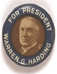 Harding Blue Border Celluloid, Smaller Size