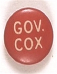 Gov. Cox Scarce Ohio Celluloid