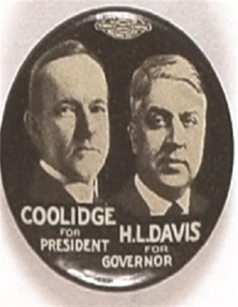 Coolidge, Davis Ohio Coattail