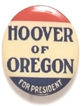 Hoover of Oregon for President