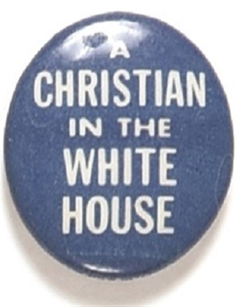 A Christian in the White House
