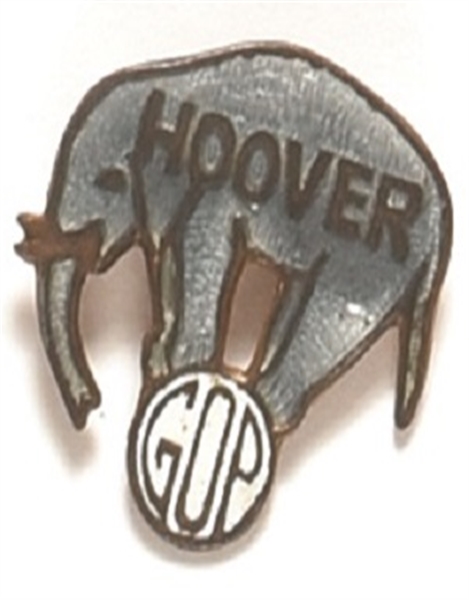 Hoover Enamel GOP Elephant