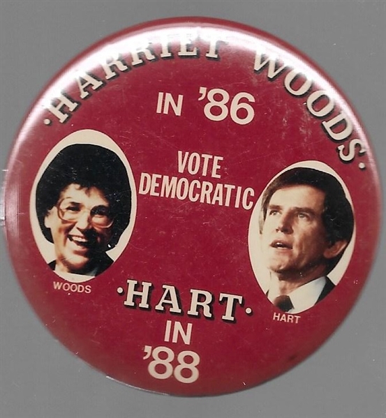 Harriet Woods, Gary Hart Missouri Coattail 