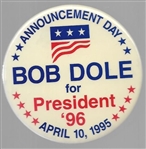 Bob Dole Announcement Day 