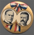 McKinley-Roosevelt Gold Jugate 