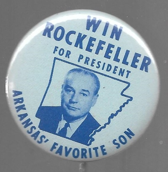 Win Rockefeller Arkansas Favorite Son 