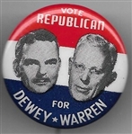 Vote Republican for Dewey-Warren Jugate