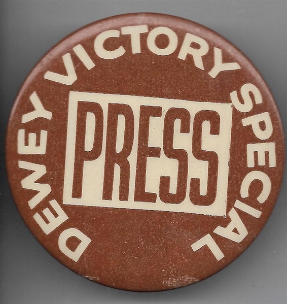 Dewey Victory Special Press Brown Version