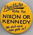 Prostitutes Vote for Nixon or Kennedy