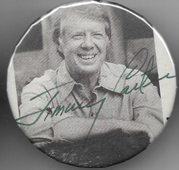 Carter Ohio Rally Signed Pin