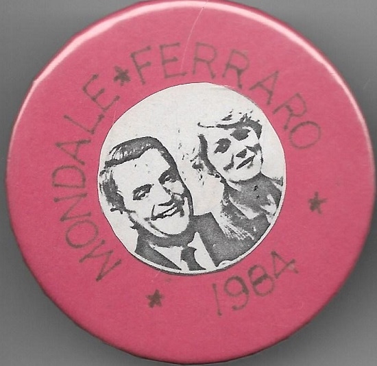 Mondale, Ferraro 1984 Jugate