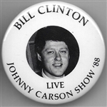 Bill Clinton Live Johnny Carson Show