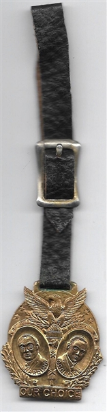 Harding, Coolidge Jugate Fob