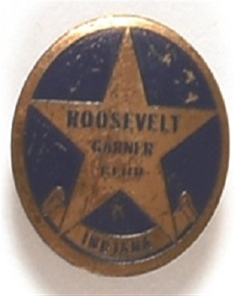 Roosevelt, Garner Enamel Indiana Club