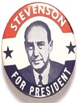 Stevenson for President RWB Celluloid
