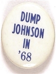 Dump Johnson in '68