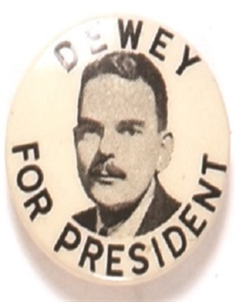 Dewey for President Picture Pin